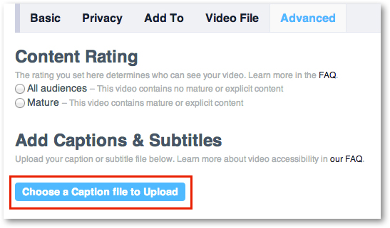 captions vimeo subtitles webvtt select caption downloaded