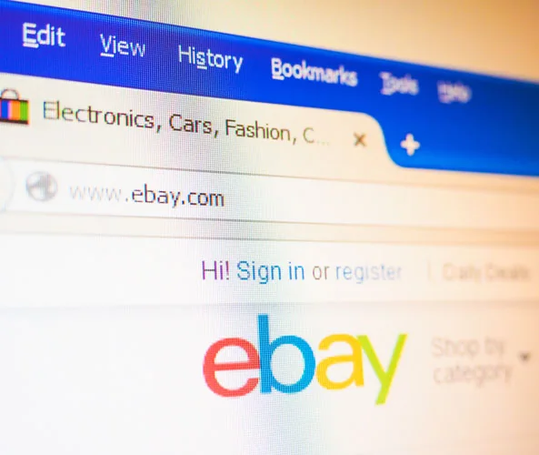 eBay homepage