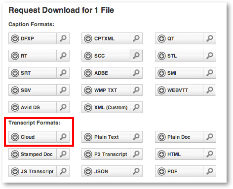 how to extract intelligent keywords from a video transcript to boost video transcript format