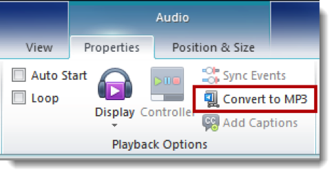 Convert Audio Files to MP3