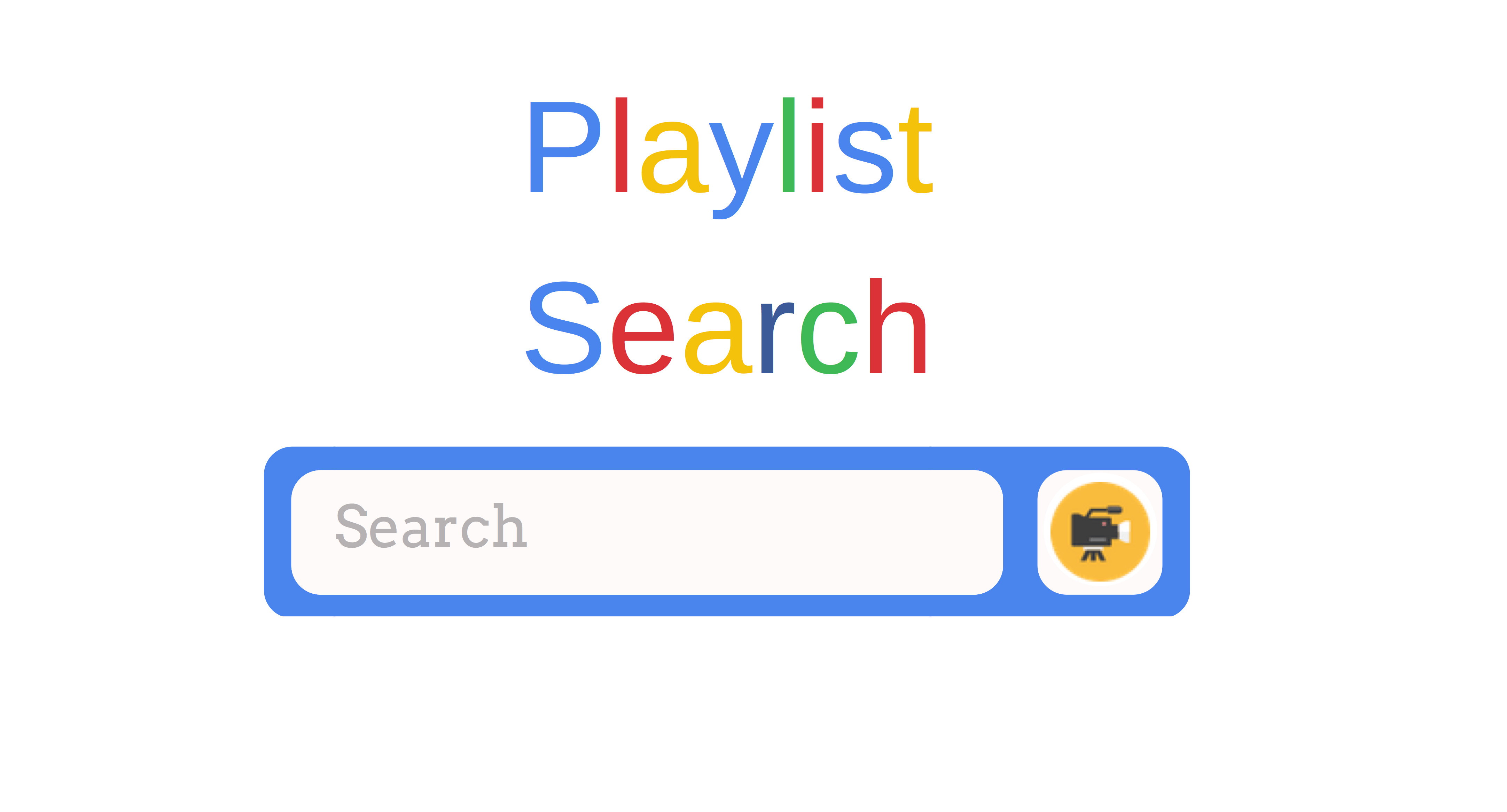 playlist search