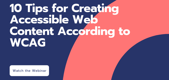 10 Tips for Creating Accessible Web Content According to WCAG