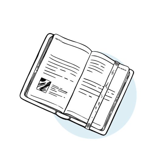 notebook vector icon