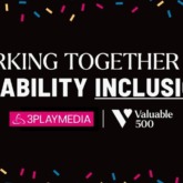 Working together for disability inclusion: 3Play Media and the Valuable 500