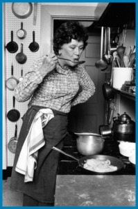 Julia Childs cooking