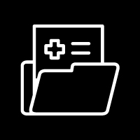 medical transcript icon