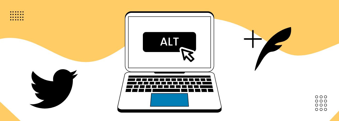 How to use the ALT badge and GIF label