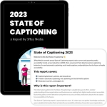 2023 State of Captioning iPad thumbnail preview
