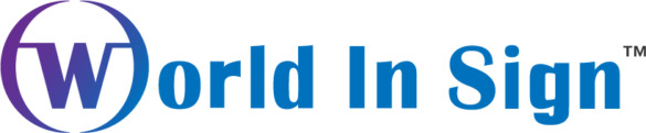 World in Sign logo