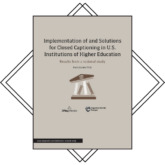 Implementation of and Solutions for Closed Captioning in U.S. Institutions of Higher Education