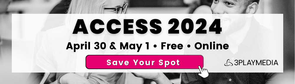 Access 2024. April 30 and May 1. Free. Online. Save your spot.