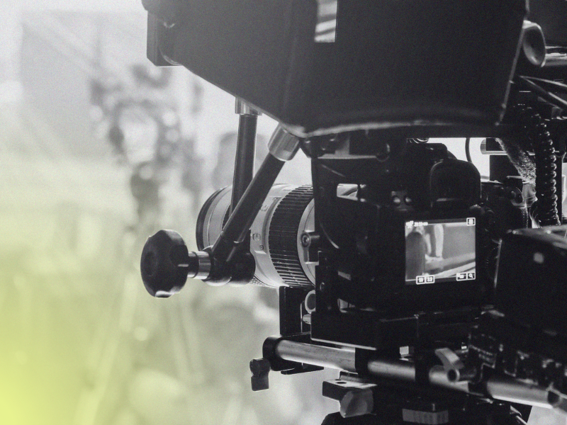 Movie studio camera