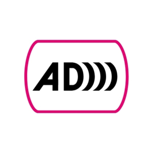 Audio description symbol (AD)