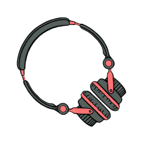 Headphones vector icon