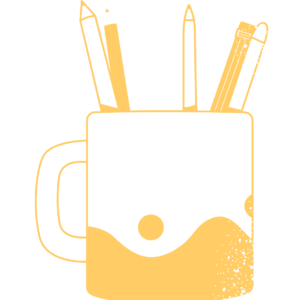 mug with pencils in it