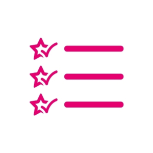 Starred list symbol