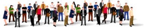 Group of diverse people