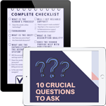 AD checklist on an ipad
