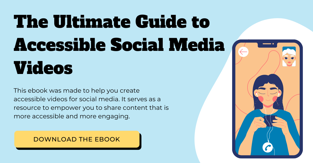 The Ultimate Guide to Accessible Social Media Videos ebook download