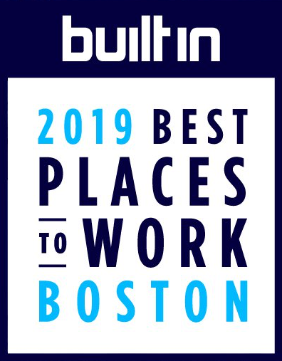 Built In Boston Best Places to Work 2019 logo