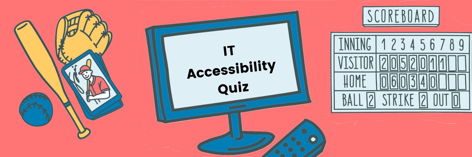 IT accessibility initiative header