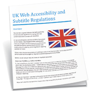 UK Web Accessibility and Subtitle Regulations