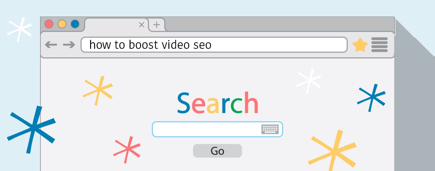 Search request for how to boost video SEO