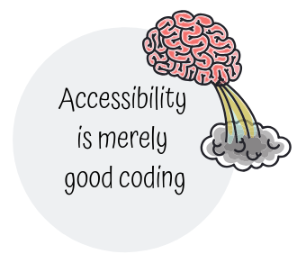 accessibility is merely good coding