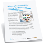 Whitepaper: Solving Web Accessibility: Leaving No One Behind