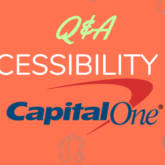 Q&A Accessibility at Capital One