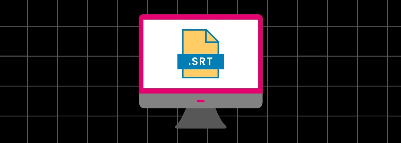 Image of a computer screen displaying SRT file