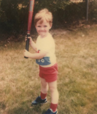 Chris Leavey baby photo