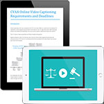 Two tablets with a white paper open on one of the screens