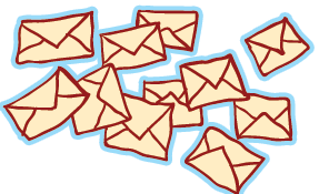 bunch of envelopes