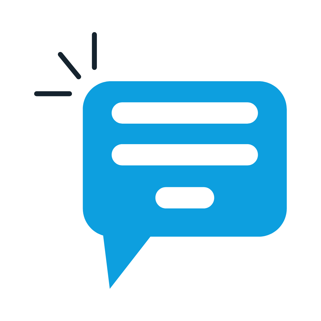 Speech bubble icon