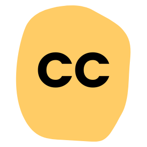CC icon
