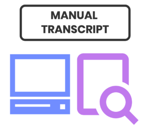 manual transcript