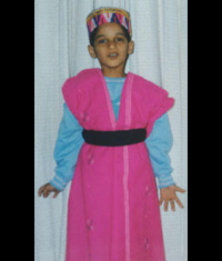 Neel Indap childhood photo