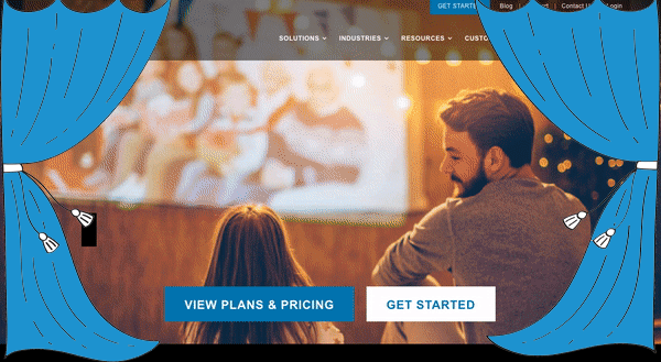 Gif of new 3play media home page. scrolling down we see a banner that says 3Play Media: Accessible Video made easy. The we keep scrolling down the page and see3 3Play's customers including Yale, P&G, and AutoDesk.