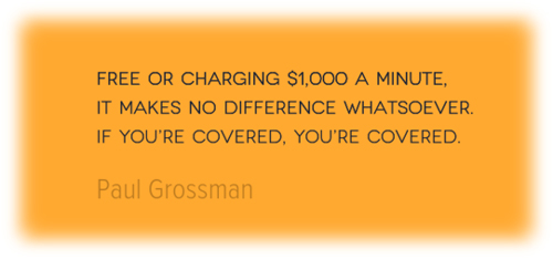 'Free or charging $1,000 a minute, it makes no difference whatsoever. If you’re covered, you’re covered.' Paul Grossman, Former Chief Regional Attorney, Office for Civil Rights, San Francisco
