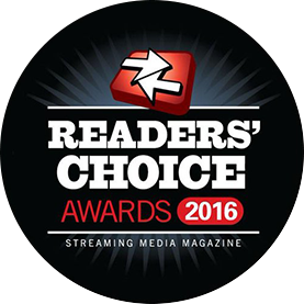 Logo: Streaming Media Readers' Choice Awards 2016