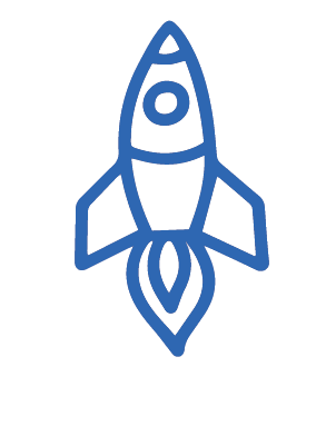 rocket ship icon
