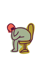 man with hands over his ears