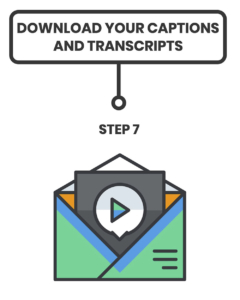 step seven download your transcript