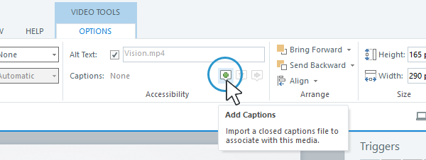 click the plus sign in your storyline ribbon tab