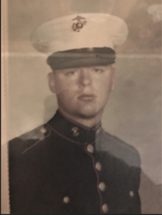 Young Gerard in his US Marine Corp uniform