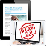 Two tablets with a white paper open on one of the screens